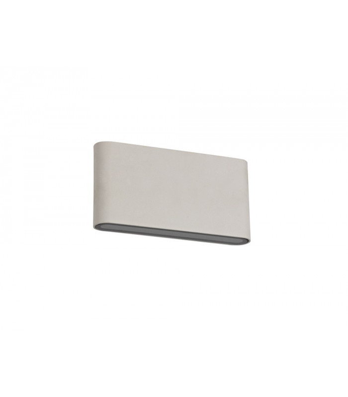 LED Up & Downward Lighting Large Wall Light 2x6W, 3000K, 452lm, Sand White, IP54