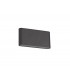 LED Up & Downward Lighting Large Wall Light 2x6W, 3000K, 452lm, Anthracite, IP54