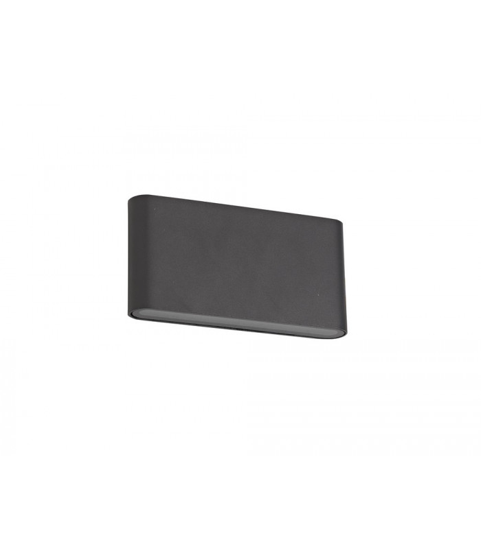 LED Up & Downward Lighting Large Wall Light 2x6W, 3000K, 452lm, Anthracite, IP54