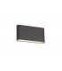 LED Up & Downward Lighting Large Wall Light 2x6W, 3000K, 452lm, Anthracite, IP54