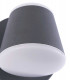 LED Wall Down Light 12W, 3000K, Anthracite, 590lm, IP54