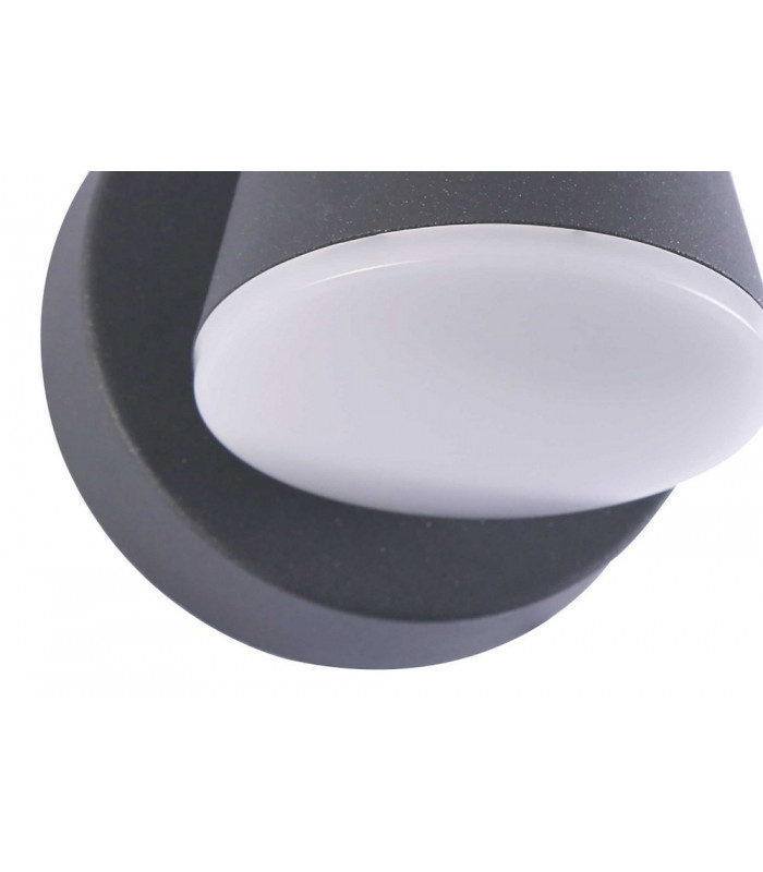 LED Wall Down Light 12W, 3000K, Anthracite, 590lm, IP54