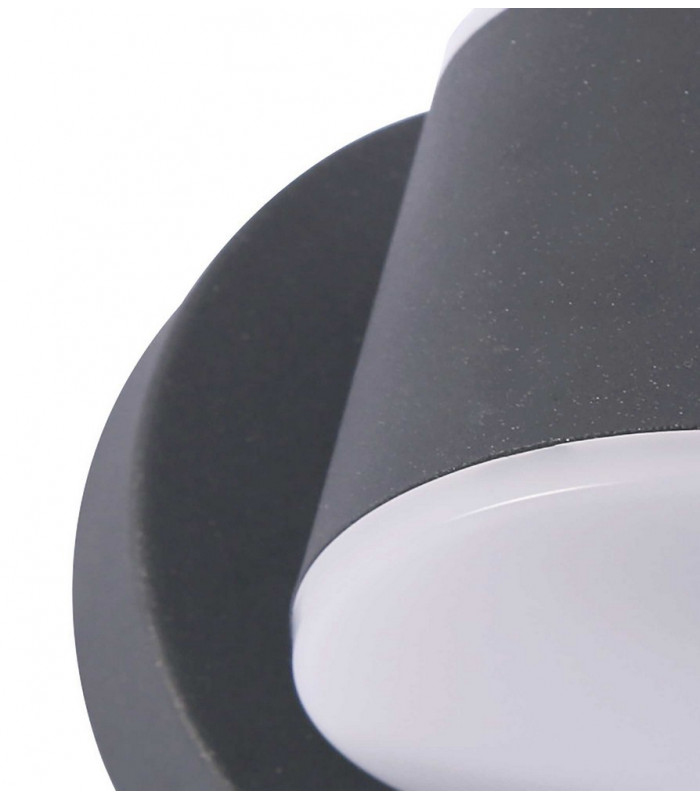 LED Wall Down Light 12W, 3000K, Anthracite, 590lm, IP54