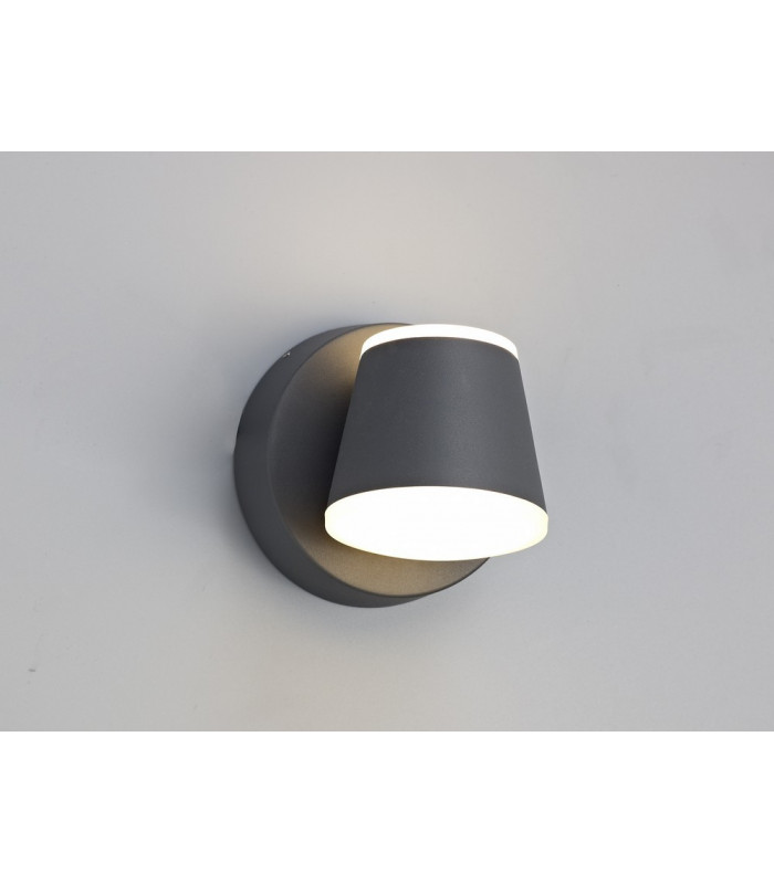 LED Wall Down Light 12W, 3000K, Anthracite, 590lm, IP54