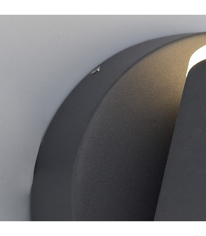 LED Wall Down Light 12W, 3000K, Anthracite, 590lm, IP54