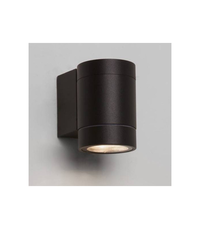 LED 1 Light Outdoor Wall Light Textured Black IP54