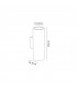 Wall Lamp, 2 x E27, IP54, Graphite