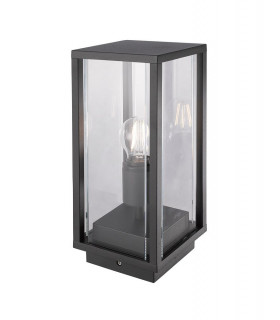 Pedestal Lamp, 1 x E27, IP54, Graphite