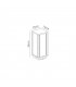 Pedestal Lamp, 1 x E27, IP54, Graphite
