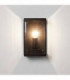 1 Light Outdoor Small Wall Lantern Textured Black IP44, E14