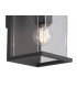 Wall Lamp, 2 x E27, IP54, Graphite