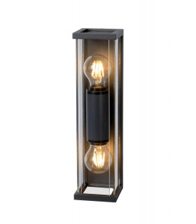 Wall Lamp 2 x E27, IP54, Graphite