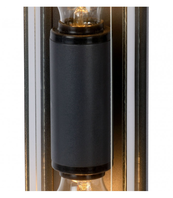 Wall Lamp 2 x E27, IP54, Graphite