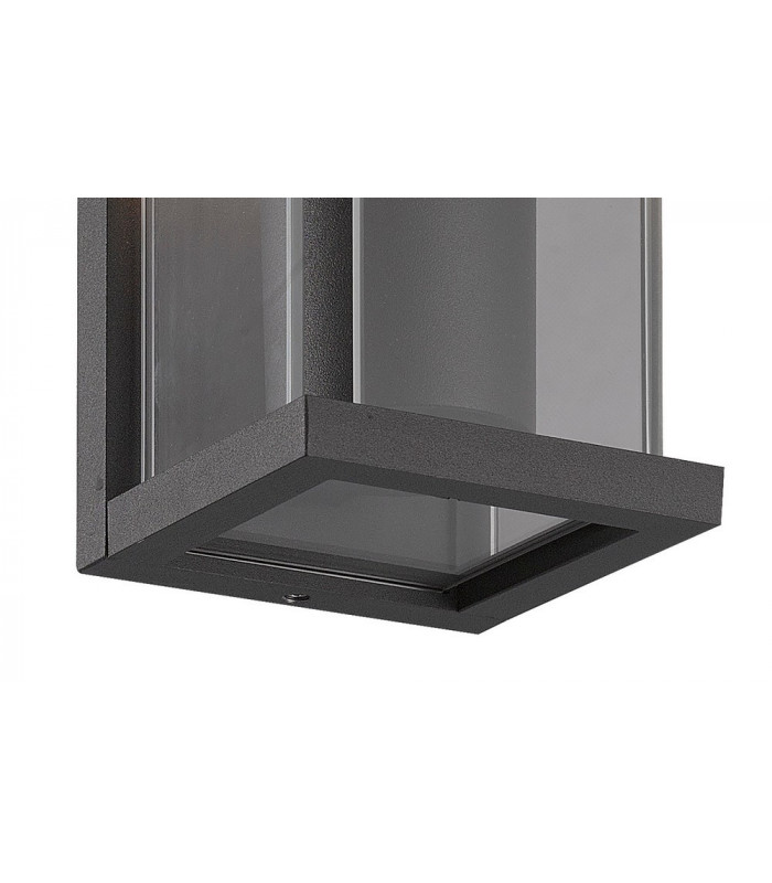 Wall Lamp, 1 x E27, IP54, Graphite