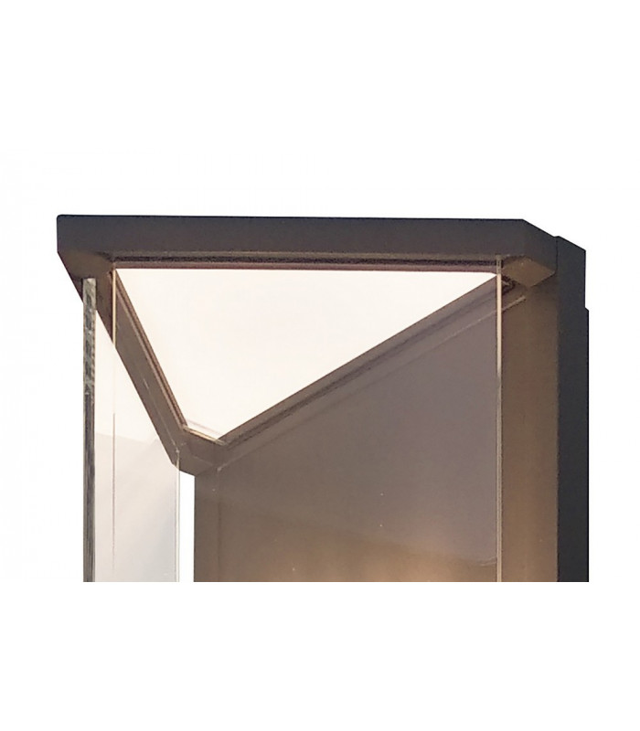 Wall Lamp 1 x E27, IP54, Graphite