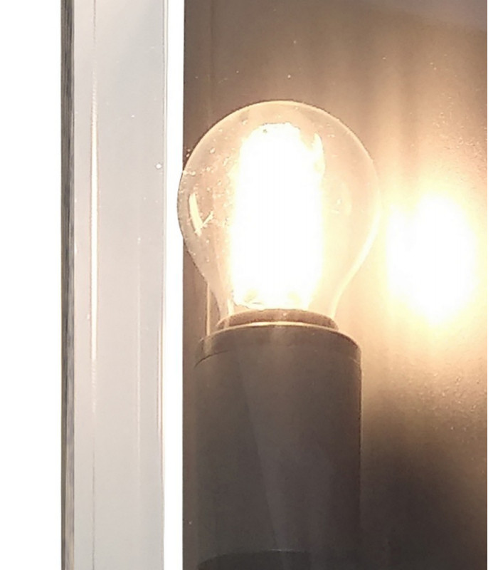 Wall Lamp 1 x E27, IP54, Graphite