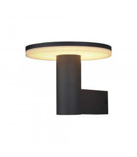 Wall Lamp, 10W LED, 3000K, 700lm, IP54, Anthracite