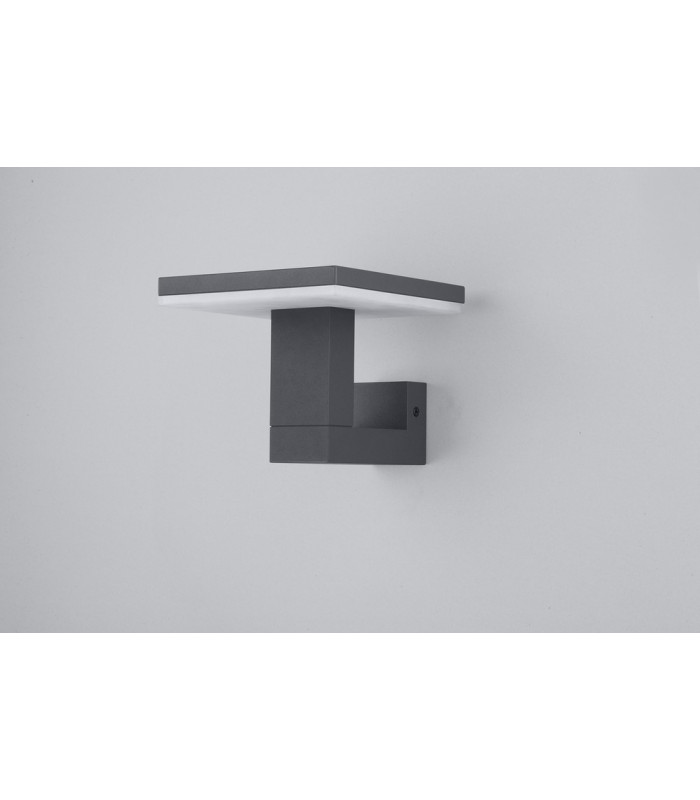 Wall Lamp, 10W LED, 3000K, 700lm, IP54, Anthracite