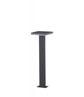 Bollard Pillar Lamp, 10W LED, 3000K, 700lm, IP54, Anthracite, 3 Years Warranty