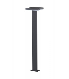 Bollard Pillar Lamp, 10W LED, 3000K, 700lm, IP54, Anthracite