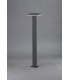 Bollard Pillar Lamp, 10W LED, 3000K, 700lm, IP54, Anthracite