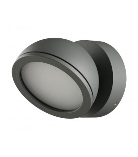 Wall Down Lamp, 1 x GX53, IP54, Anthracite