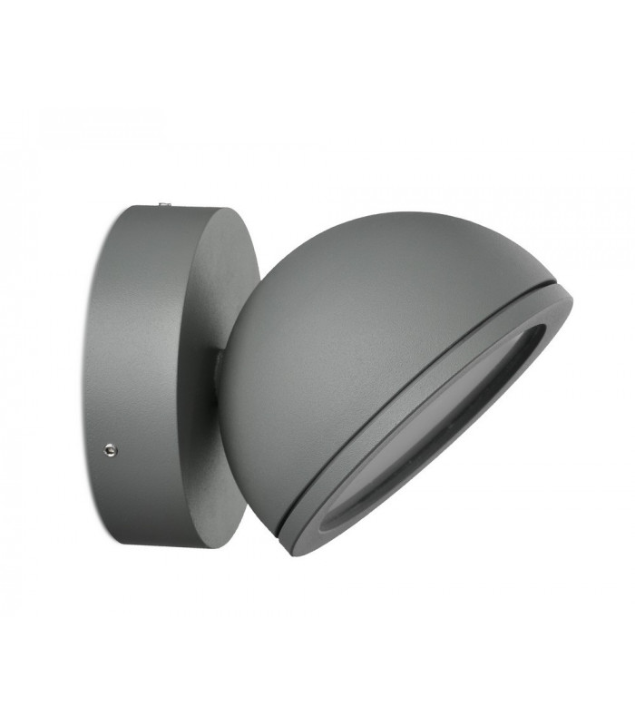 Wall Down Lamp, 1 x GX53, IP54, Anthracite