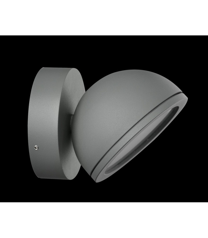 Wall Down Lamp, 1 x GX53, IP54, Anthracite