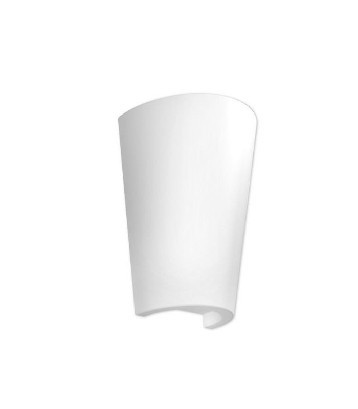 Flush Wall Lamp, 1 x E27, IP54, White