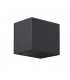 Square Wall Down Lamp, 1 x GU10, IP54, Anthracite