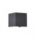 Square Wall Lamp, 12W LED, 3000K, 1100lm, IP54, Anthracite