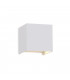 Square Wall Lamp, 12W LED, 3000K, 1100lm, IP54, Sand White