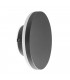 Round Flush Wall Lamp, 9.6W LED, 3000K, 720lm, IP54, Anthracite