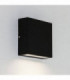 LED 3 Light Outdoor Wall Light Black IP54