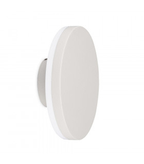 Round Flush Wall Lamp, 9.6W LED, 3000K, 720lm, IP54, White
