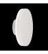 Round Flush Wall Lamp, 9.6W LED, 3000K, 720lm, IP54, White