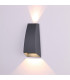 Wall Down Lamp, 6W LED, 3000K, 420lm, IP54, Anthracite