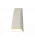 Wall Down Lamp, 6W LED, 3000K, 420lm, IP54, Sand White