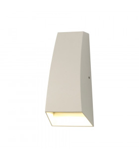 Wall Down Lamp, 6W LED, 3000K, 420lm, IP54, Sand White