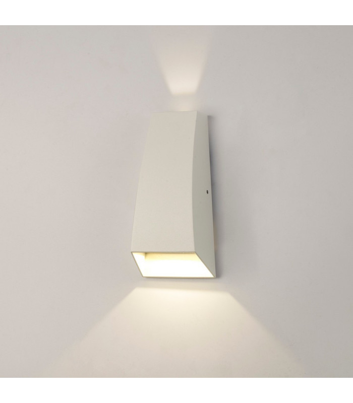 Wall Down Lamp, 6W LED, 3000K, 420lm, IP54, Sand White