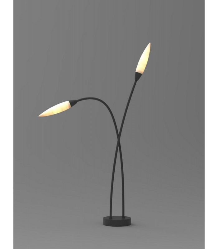 Multi-Head Bollard Post Lamp, 2 x G9, IP65, Anthracite
