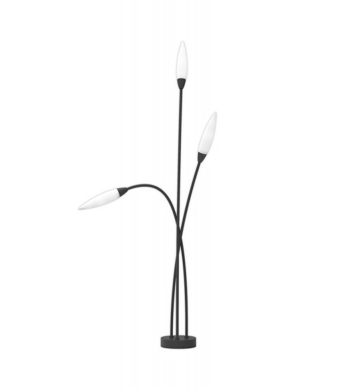 Multi-Head Bollard Post Lamp, 3 x G9, IP65, Anthracite