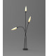 Multi-Head Bollard Post Lamp, 3 x G9, IP65, Anthracite