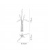 Multi-Head Bollard Post Lamp, 5 x G9, IP65, Anthracite