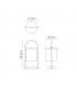 Pedestal Lamp, 1 x E27, IP54, Anthracite