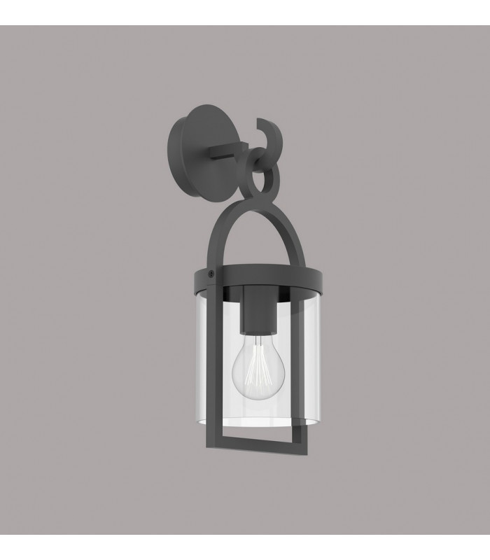 Wall Lamp, 1 x E27, IP54, Anthracite