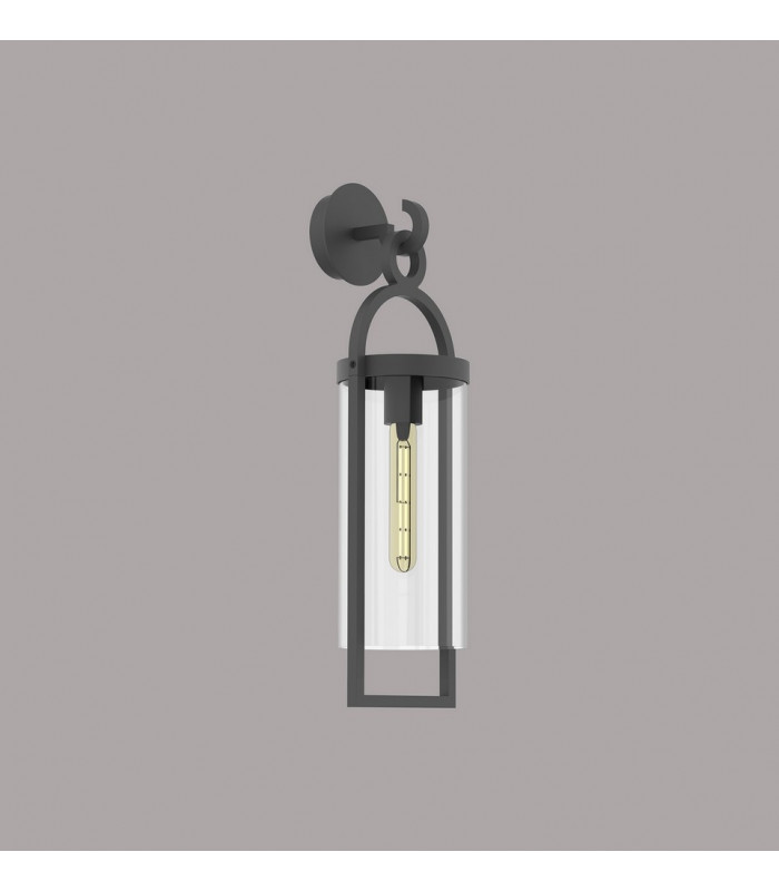 Wall Lamp, 1 x E27, IP54, Anthracite