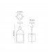 Ceiling, 1 x E27, IP54, Anthracite
