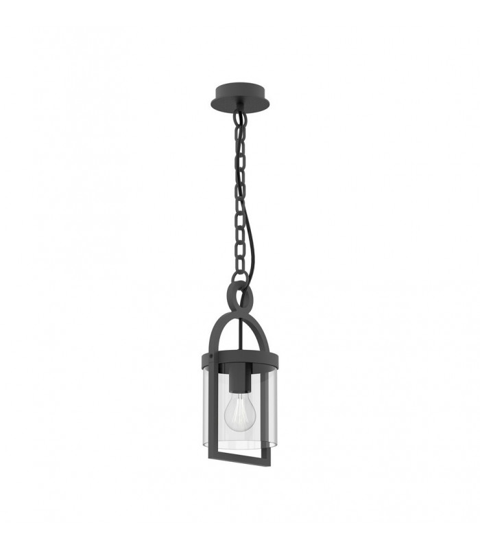 Ceiling Pendant, 1 x E27, IP54, Anthracite