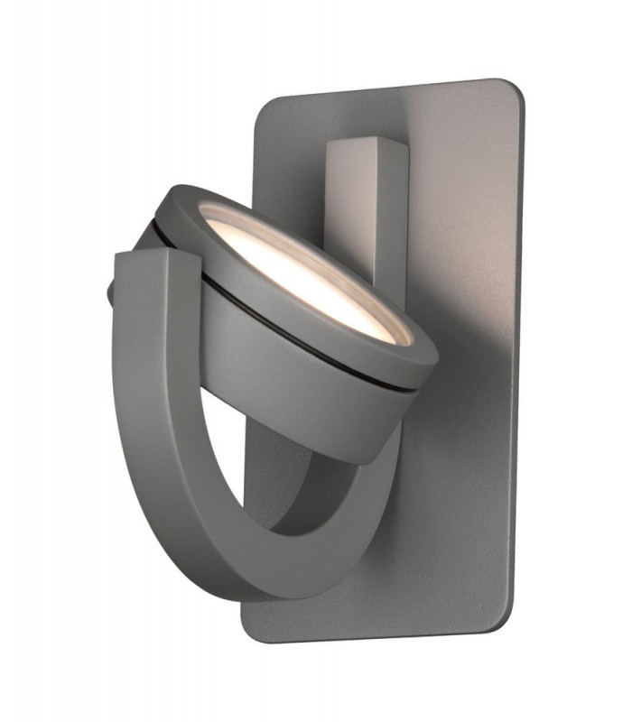 Wall Lamp, 1 x GX53, IP54, Anthracite